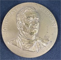 John Wayne US Mint 3 Inch Bronze Medal