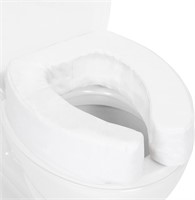 Vive 4-Inch Toilet Seat Riser Cushion