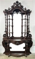 Rosewood Etagere Attributed To Daniel Pabst