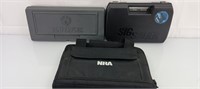Sig, Ruger and NRA handgun carry cases 3 pc