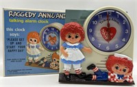 Raggedy Ann & Andy Talking Alarm Clock (1974)