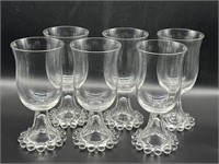 Imperial Glass ‘Candlewick’ Water Goblets (6)