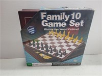 NEW Family 10 Game Set