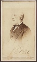 Signed Robert E. Lee CDV Brady 1865