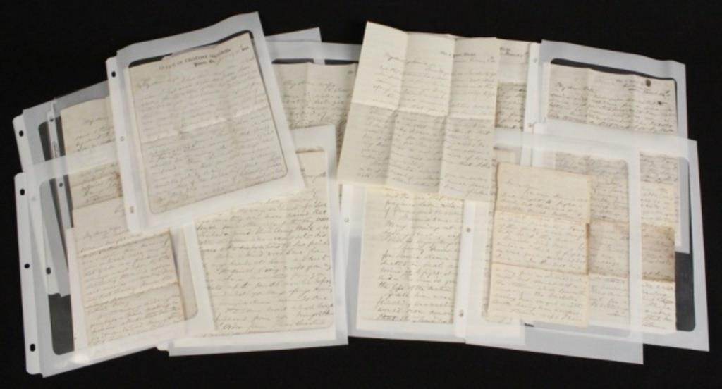 13 Civil War letters Provost Marshall Florida