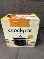 crockpot slow cooker classic 4qt