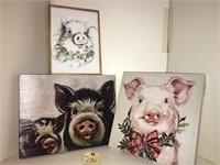 SUPER CUTE PIG ARTWORK