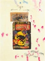 Mixed-Media X-Men Artwork, Peter Keil.