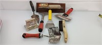 Misc. Trowels and scrapers 8 pc