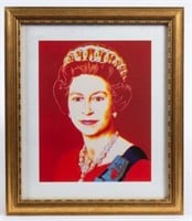 Queen Elizabeth II, Lithograph After Warhol.