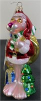Polonaise Pink Panther Christmas Ornament
