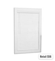Allen + Roth 32.5x64in Faux Wood Blinds