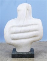 John McIntire (1935) The Embrace Marble Sculpture