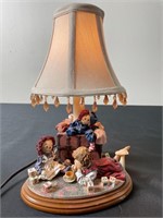 Raggedy Ann & Andy Desk/Table Lamp