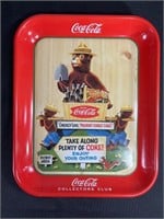 Smokey Bear 1997 Limited Edition Coca-Cola Tray