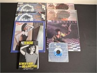 Pat Benatar Vinyl Records & Book (8))