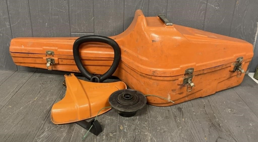 Chainsaw Case W/ Stihl Weed Eater Parts
