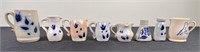 Salt Glazed Miniature Cups, Pitchers & Vases (8)