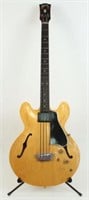 Scarce 1959 Gibson EB-2 Natural Bass & Original Ca