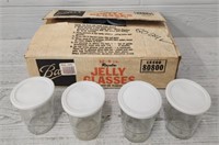 (10) Jelly Jar Glasses