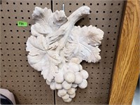 Plaster Grapes Wall Hanging