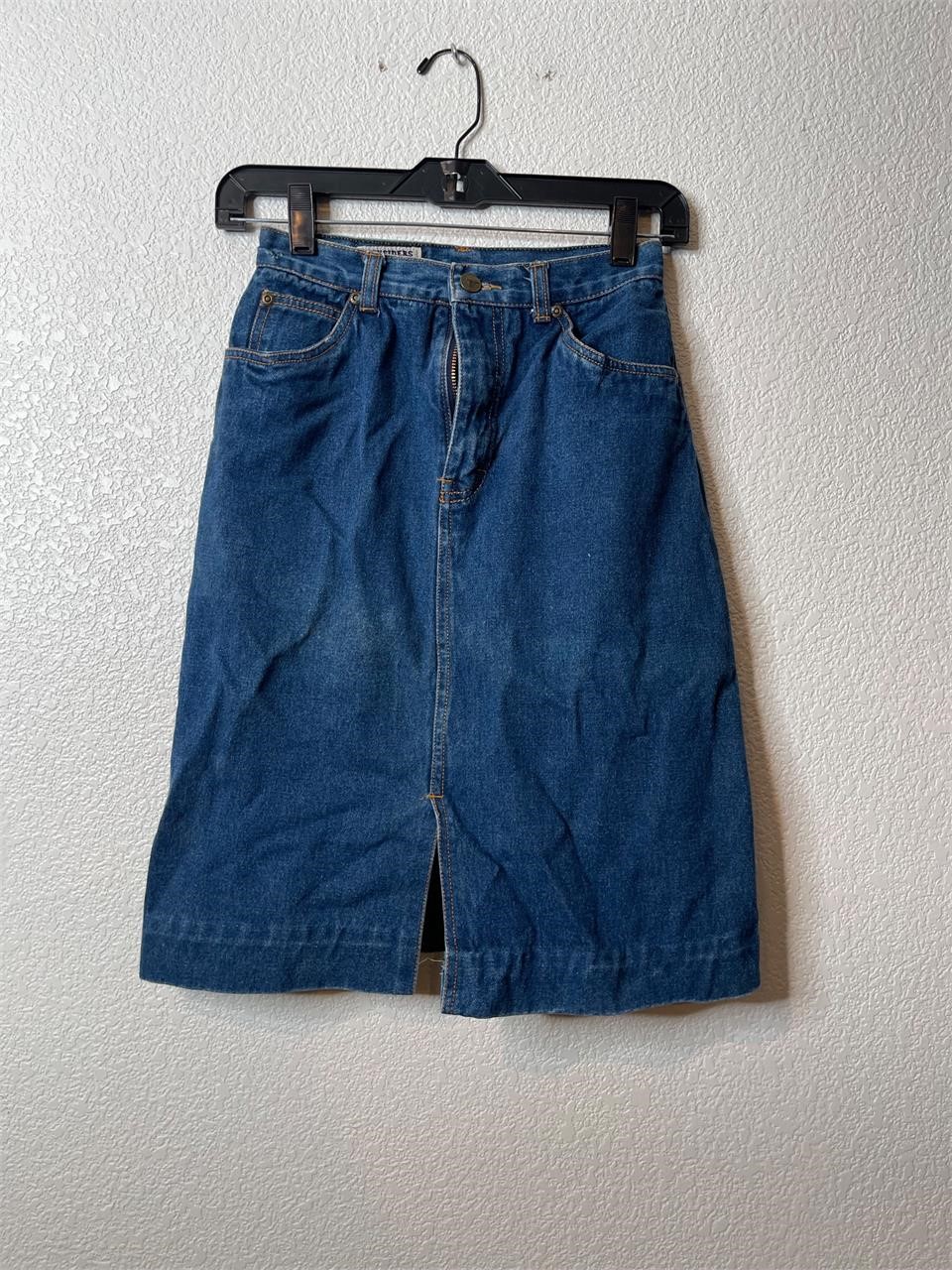 Vintage Backsiders Denim Skirt
