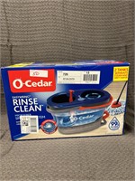 Ocedar easy wring rinse clean spin mop
