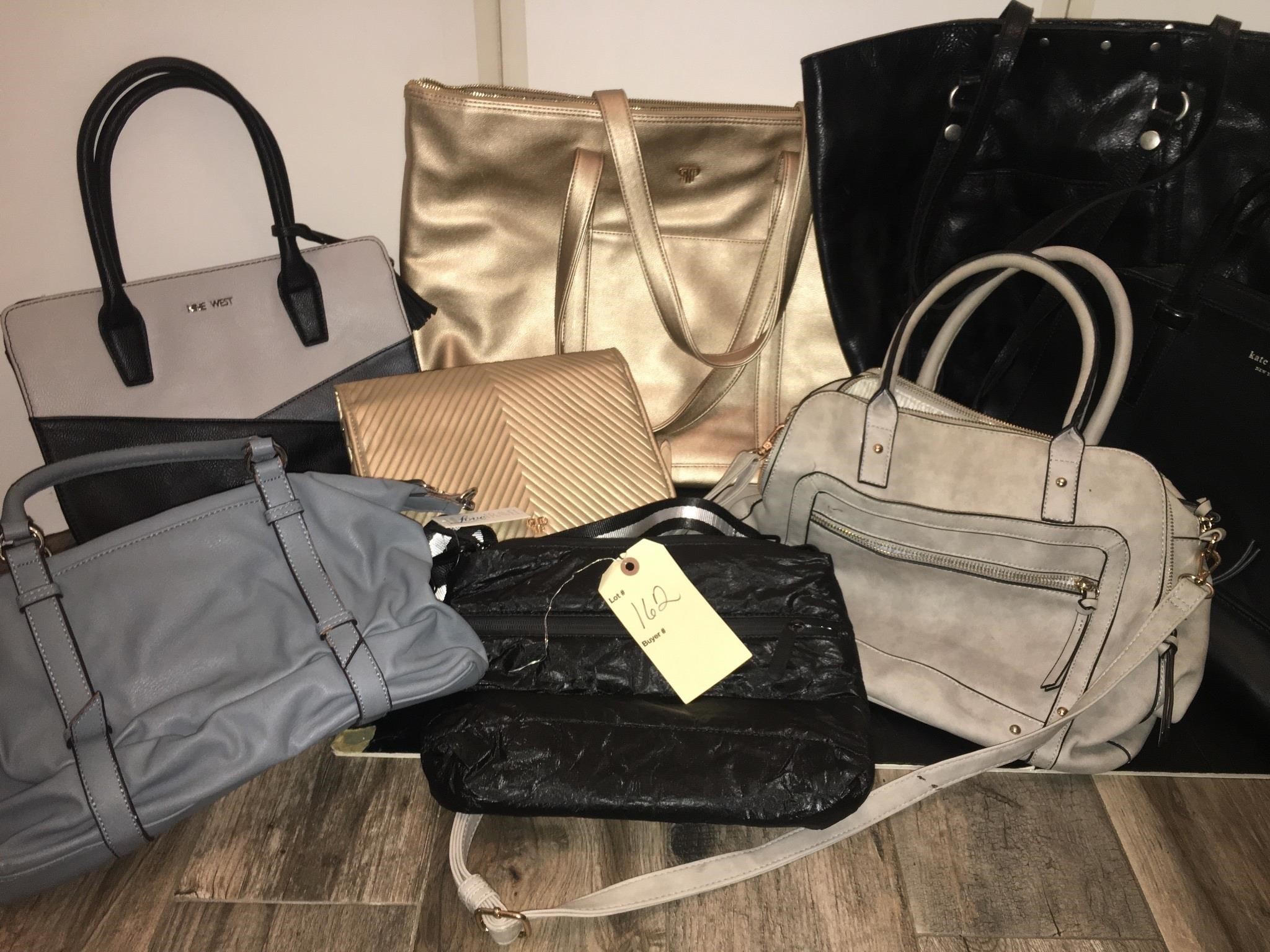 KATE SPADE, NINE WEST, LEATHER, HANDBAGS AND MORE