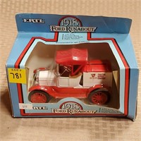 ERTL 1918 Ford Runabout Bank in Box