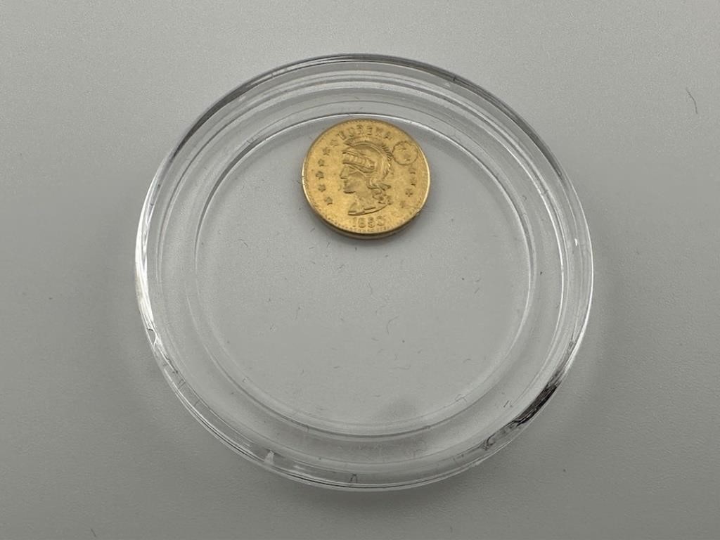 1850 California Gold Eureka Coin
