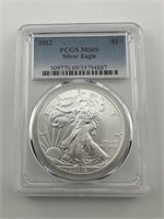 2012 PCGS MS 69 American Eagle Silver