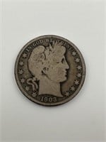 1903 O Barber Half Dollar
