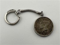 1964 JFK Half Dollar Key Chain
