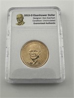 2015 D Eisenhower Dollar