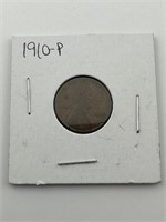 1910 P Lincoln Cent