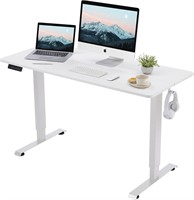 Electric Desk 48x24  Adjustable  White
