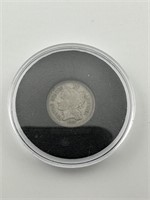 1868 Three Cent Nickle