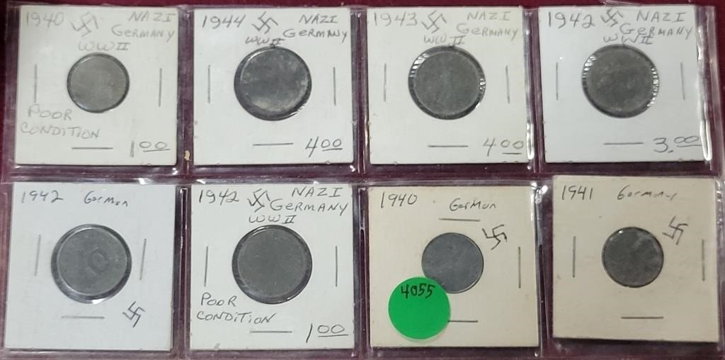1940'S GERMAN COINS