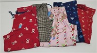 (5) New Flannel Pajama Pants Sleepwear