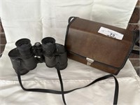 Vintage Bushnell sportview binoculars and case