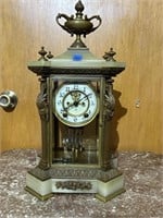 Vintage Ansonia Clock With Key