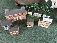 Collection of wood collectors houses