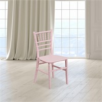 24.75 Pink Stackable Kids Chair by Flash 1 chair