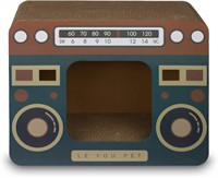 FantastiCat Cardboard Cat House - Vintage Radio