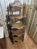 Vintage Victorian Five Tier Shelf