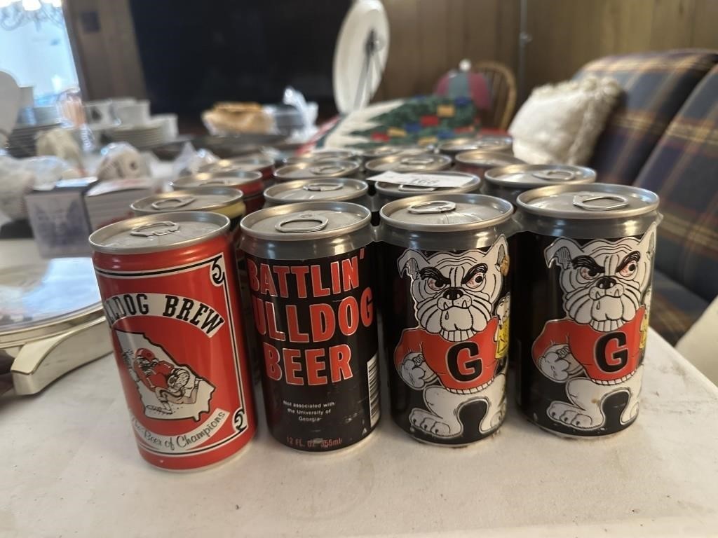 Battlin Bulldog Beer collectibles