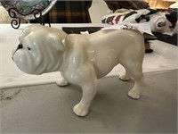Ceramic bulldog 7 tall