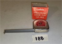 Vintage Lufkin Mezurall 12 FT  Pocket Tape Measure