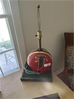 Vintage Atlanta Falcons helmet lamp