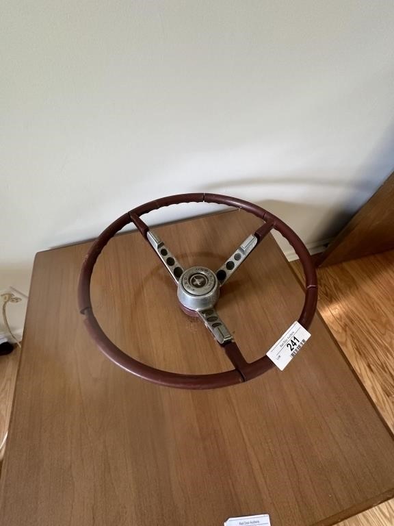 1966 Frd mustang steering wheel